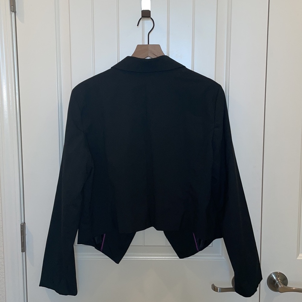 Missimo Brand Crop Tuxedo Blazer- NWOT - Picture 11 of 13